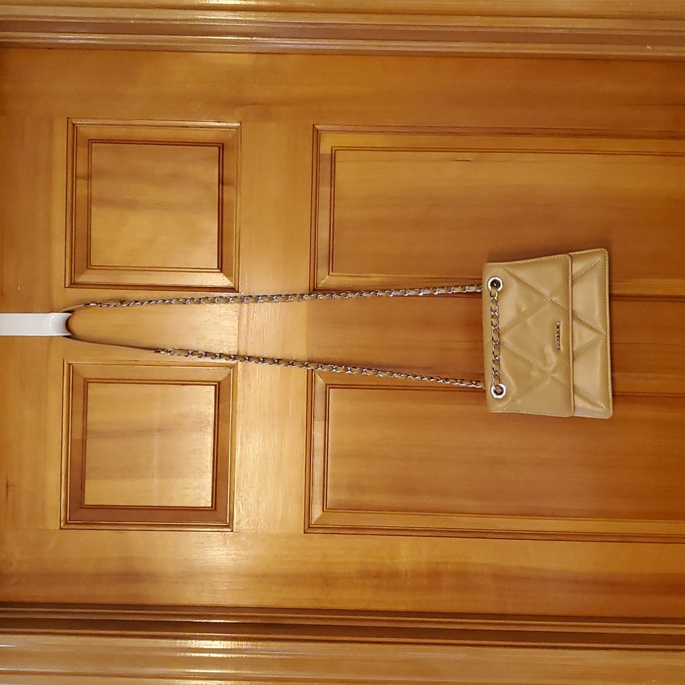 Jackie & Jill Tan Quilted Shoulder Bag Convertible NWOT‎ - Picture 7 of 14